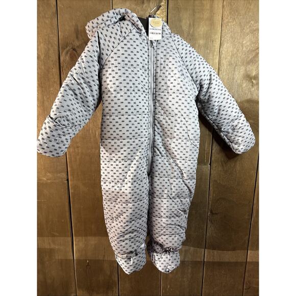 Boys First Impressions Snowsuit Grey 24 Months - Picture 1 of 4